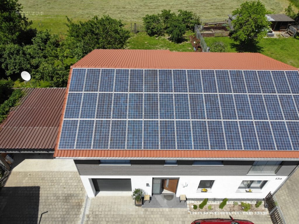 Photovoltaik-Anlage 12,4 kWp auf Einfamilienhaus in Saarbrücken-Bübingen